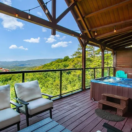 Smokies Sunset Mtn Views Hot Tub Games More